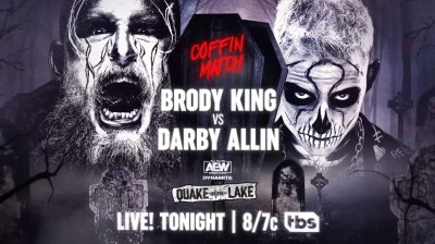 Darby Allin Vs Brody King - Coffin Match - Dynamite Quake By The Lake 10/08/2022