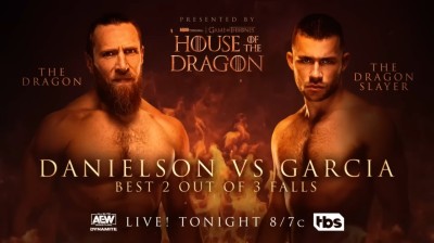 Bryan Danielson Vs Daniel Garcia - 2 Out Of 3 Falls - Dynamite 17/08/2022