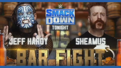 JEFF HARDY VS SHEAMUS - SMACK DOWN 24 DE JULIO DE 2020