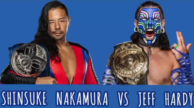 SHINSUKE NAKAMURA VS JEFF HARDY - SMACK DOWN 28 DE AGOSTO DE 2020