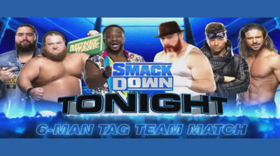 HEAVY MACHINERY & BIG E VS SHEAMUS & THE MIZ & JOHN MORRISON - SMACK DOWN 28 DE AGOSTO DE 2020