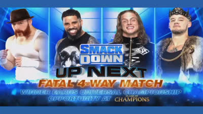 SHEAMUS VS JEY USO VS RIDDLE VS KING CORBIN - SMACK DOWN 4 DE SEPTIEMBRE DE 2020