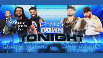 ROMAN REIGNS & JEY USO VS KING CORBIN & SHEAMUS - SMACK DOWN 11 DE SEPTIEMBRE DE 2020