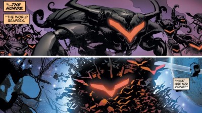 La Horda "Contrapartes De Los Celestiales Del Universo Marvel" The Horde | Servidores Del Fulcrum