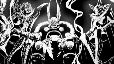 Aquellos Que Se Sientan Arriba En La Sombra - Los Dioses De Los Dioses Nórdicos - Marvel Comics