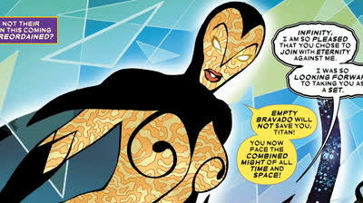 La Historia De Infinty - Entidad Abstracta Que Representa El Espacio En El Universo Marvel