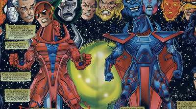 Los hermanos Yin y Yang (Lord Marvel Y Lord DC) Sus Energías Generaron Los Universos DC y Marvel