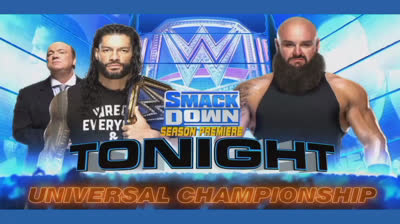 ROMAN REIGNS VS BRAUN STROWMAN - SMACK DOWN SEASON PREMIERE 16 DE OCTUBRE DE 2020