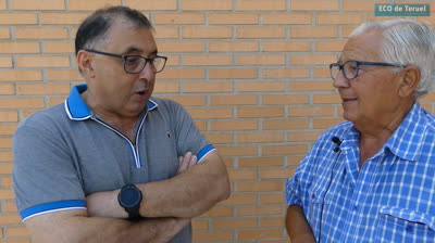 charla con Joaquín Latorre , presidente de la Peña taurina "Celestino Martín" de Escucha(Teruel)