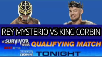 REY MYSTERIO VS KING CORBIN - SMACK DOWN 6 DE NOVIEMBRE DE 2020