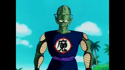 Dragon Ball en Español (castellano) y con escenas eliminadas - Capitulo 109 - Goku contra picolo .