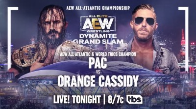 PAC Vs Orange Cassidy - Campeonato All-Atlantic de AEW - Dynamite Grand Slam 21/09/2022