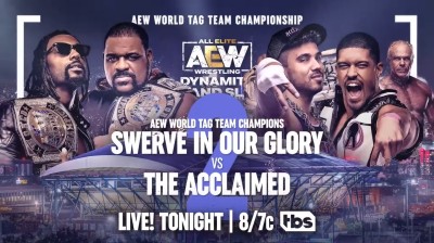 Swerve In Our Glory Vs The Acclaimed - Campeonatos Mundiales en Parejas de AEW - Dynamite Grand Slam 21/09/2022