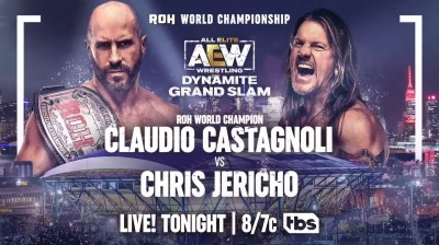Claudio Castagnoli Vs Chris Jericho - Campeonato Mundial de ROH - Dynamite Grand Slam 21/09/2022