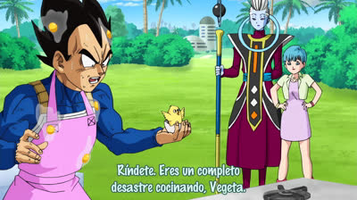 Dragon Ball Super (Jap-Sub Esp) 16 - ¿Vegta d aprendiz ? ¡Toma eso whis !
