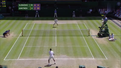 Djokovic vs Dimitrov - Wimbledon 2014 SF Full Match
