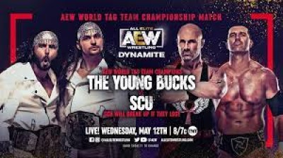 The Young Bucks vs. SCU AEW Tag Team Championship Match