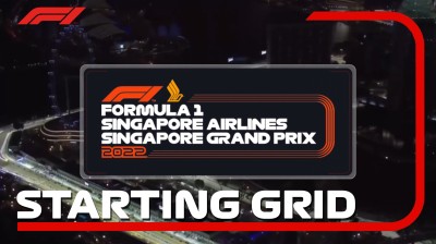 (cc) #FiaBloqueameEsta | Singapore Grand Prix - Real Race Intro Graphics | F1 2022
