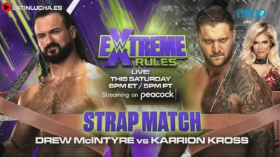 Drew McIntyre Vs Karrion Kross - Strap Match - Extreme Rules 2022