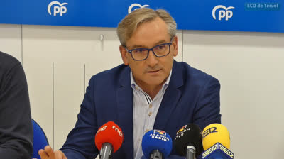 RUEDA DE PRENSA DEL PP DE TERUEL SOBRE EL BORRADOR DE LOS PGE CONOCIDO LA SEMANA PASADA