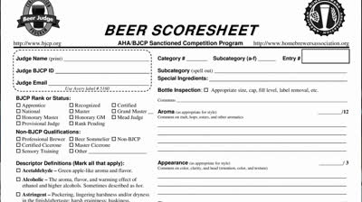 Introducción a BJCP - Cómo juzgar la cerveza y convertirse en un juez de cerveza