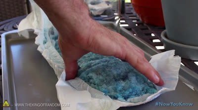 Diapers help your plants grow