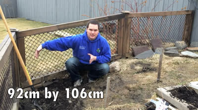 How to build raised garden beds on a slope or hillside - Easy, simple and cheap