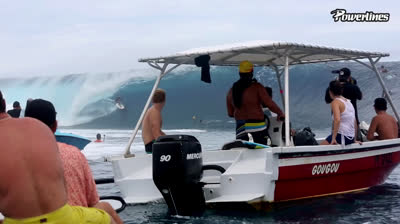 TEAHUPO'O RAW - "THE KOA SWELL" - POWERLINES [30 minutos]
