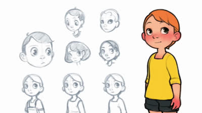 Desarrollo del personaje Eva - Consejos para diseño de personajes