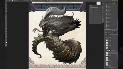 The MYTH of "Not Being Good Enough" + Darksprite Serpent Time-lapse artwork