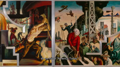 Mural. Jackson Pollock