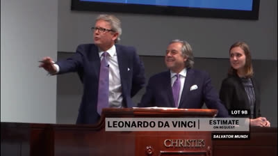 Leonardo da Vinci’s "Christ" SOLD $450 MILLION the‘Salvator Mundi’ at Auction