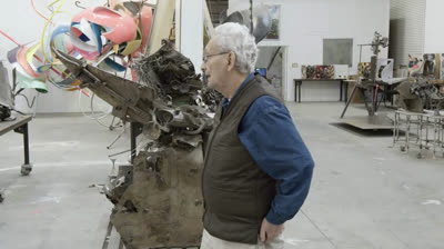 Studio Visit with Frank Stella | Christie's