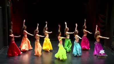 Belly Dance Group dance "Khallina Nikhwat"