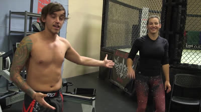 FIGHTING AGAINST AN UFC FIGHTER