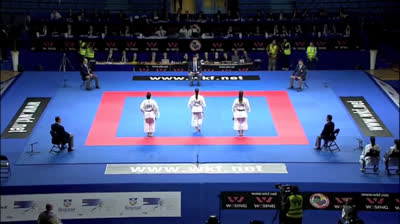 Karate Female Team in The World Championship