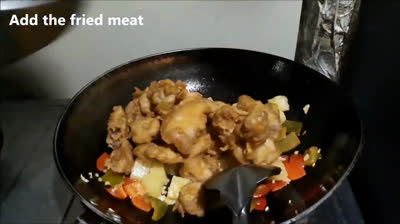 Sweet and sour pork recipe