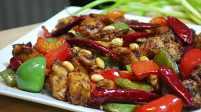 Receta para hacer pollo kung pao