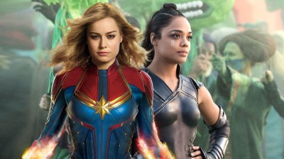 ANOTHER CONTROVERSY! Captain Marvel and Valkyrie will be a couple - Black Widow in leaked images