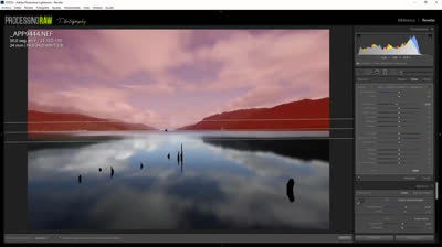 Graduated filters of Lightroom