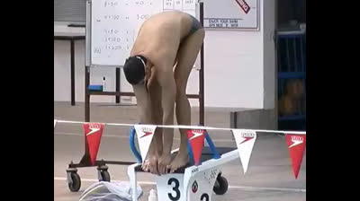 Alexander Popov 50 freestyle in trainning - He seems to be flying!