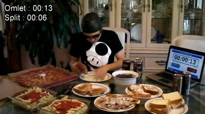 Michael Phelps 12,000+cal Diet Challenge