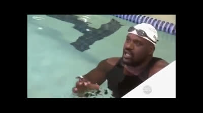 Gara di nuoto Shaquille O'Neal contro Michael Phelps