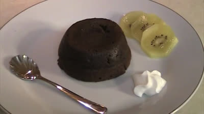 Fondant Chocolate Cake Recipe