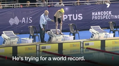 Australian swimmer: 99-year-old 'breaks world record'