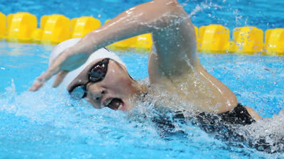 Chinese gold swimmer questioned
