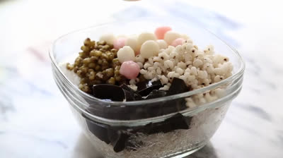 Receta de Xue Hua Bing - Postre Taiwanés