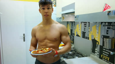 Pizza proteica paso a paso