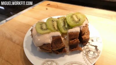 Hyperproteic snack in 5 minutes