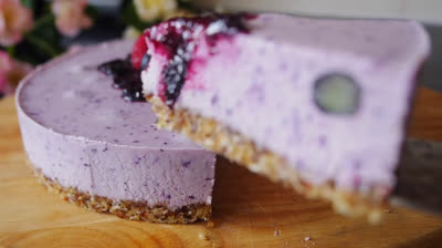 Blueberry Cheesecake Recipe - Vegan and Gluten Free